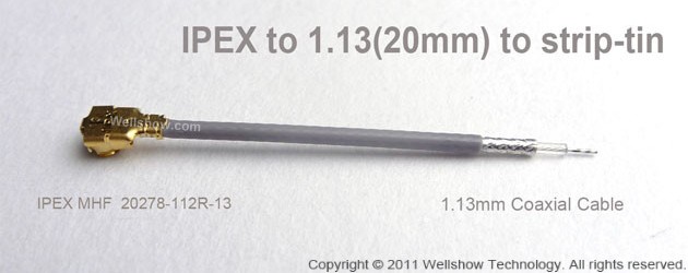 IPEX to 1.13(20mm) to strip-tin
