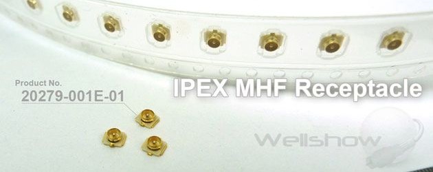 IPEX MHF SMT Receptacle