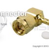 50pcs Connector SMA male plug 90° crimp RG174 RG316 LMR100 cable right angle 