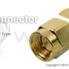 50x SMA Male Plug Right Angle Solder Semi-Rigid RG402 0.141" Cable RF Connector 