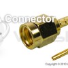 1 x Silver RP-SMA Male plug crimp Connector for LMR200 RG58 RG142 RG400 LMR195 