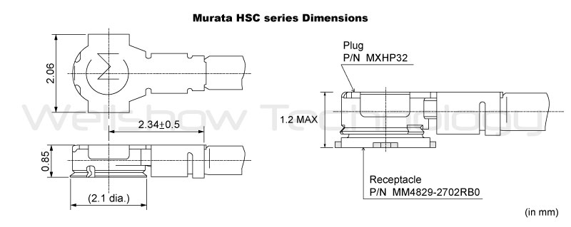 Murata HSC Dimension