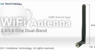 AR003 External 2.4/5.8G WiFi Antenna Swivel Type