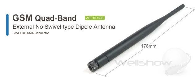 AR015 GSM Quad-Band Antenna