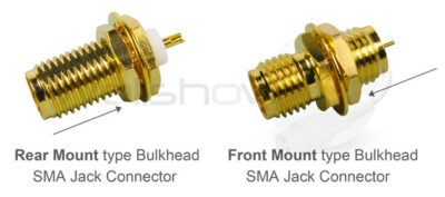SMA jack(female) bulkhead type