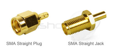 SMA plug(male)／jack(female) straight